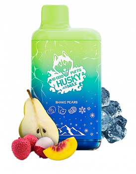 Husky AirMax 10000 ULTRA POD-1 "SHAKE PEARS (Груша, личи, персик, лед" 20