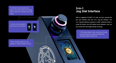 LOST VAPE CENTAURUS M200 боксмод (Gunmetal Gray)